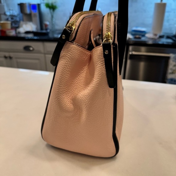 Kate Spade Caroline Queeney Pink Leather Handbag Purse Bag NEW - Picture 6 of 16